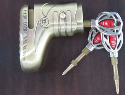 专利锁具-碟刹锁